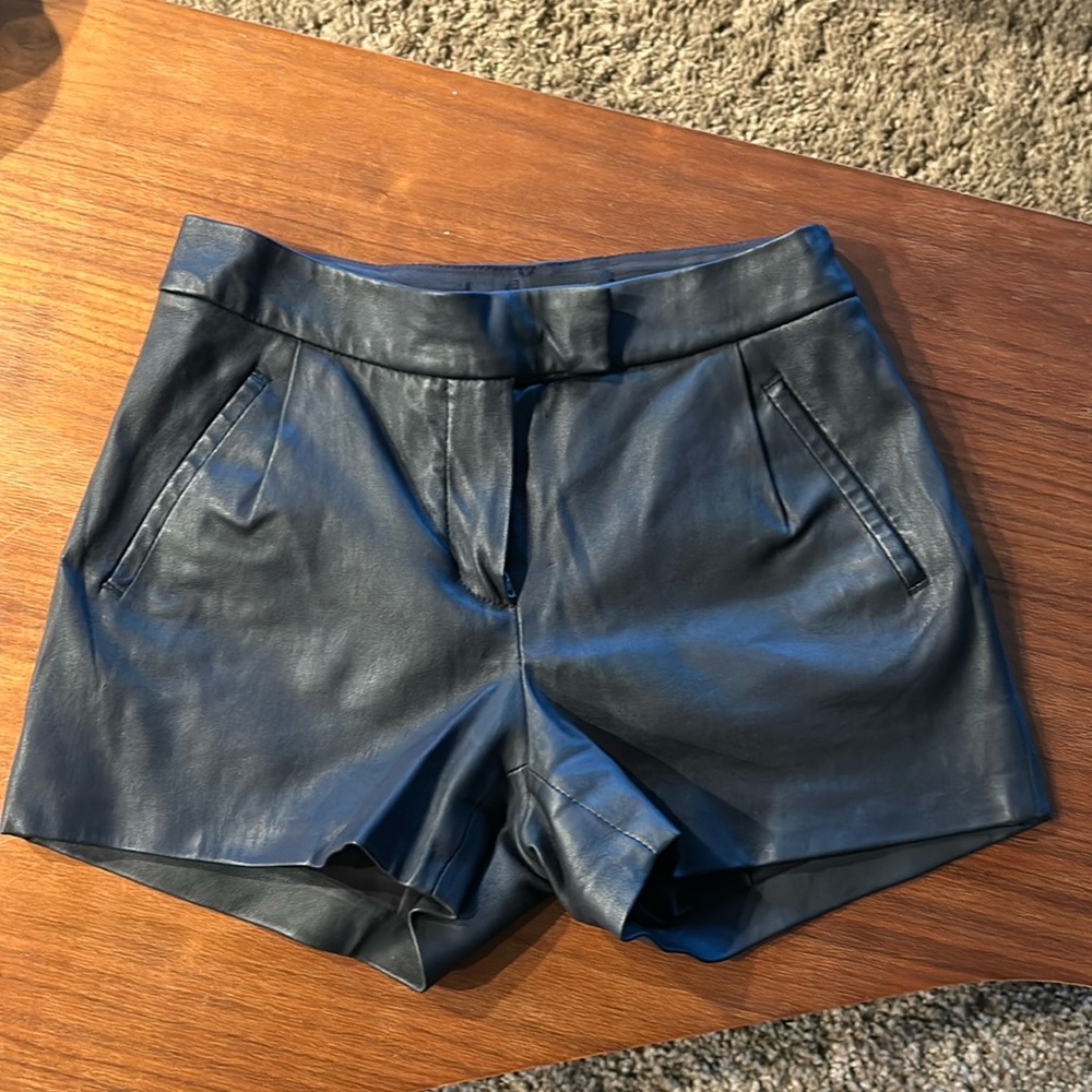 Leather Shorts